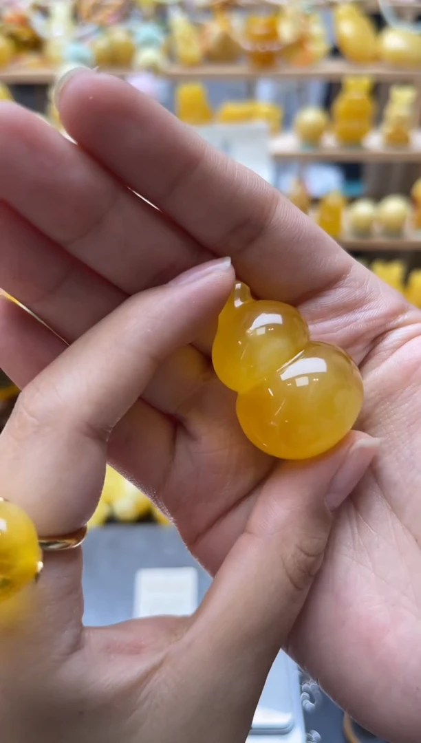 琥珀未镶嵌珠宝奇石067琥珀蜜蜡微瑕修补