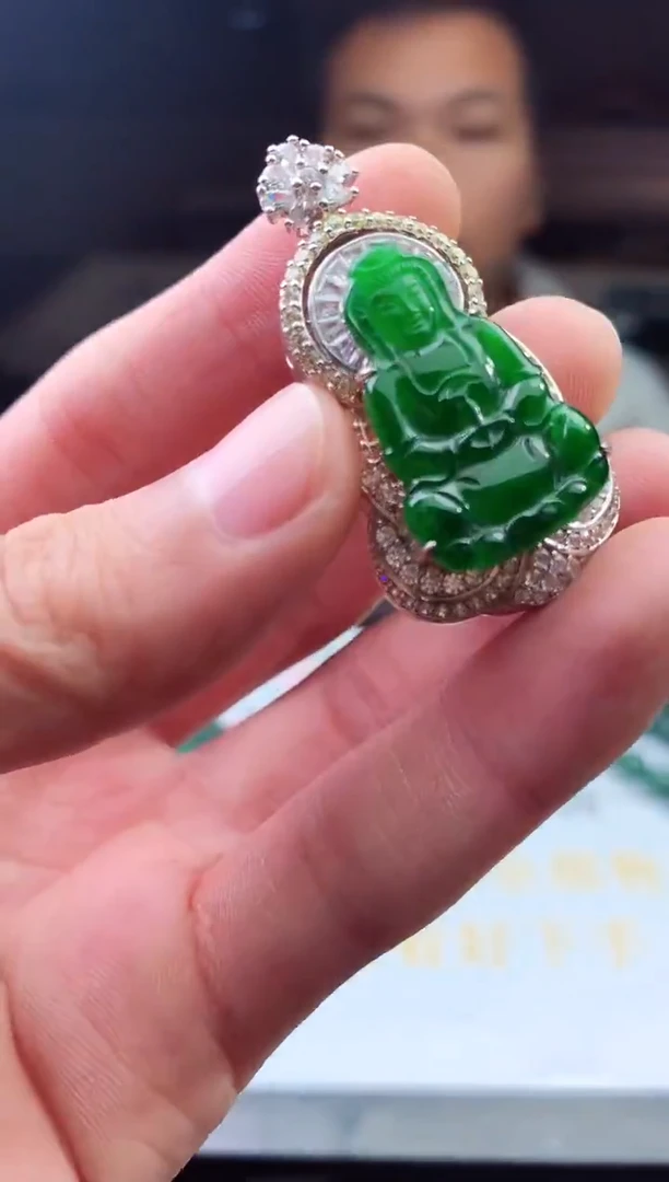 未镶嵌定制翡翠天然A货翡翠拍一发一