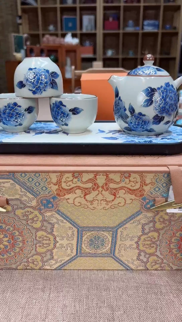 闻笙造物专属闪拍链接-蓝色绣球花套