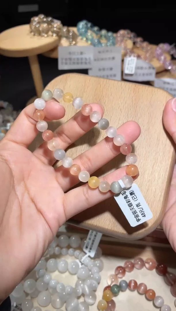 未镶嵌手链水晶16号多样性发一T7+