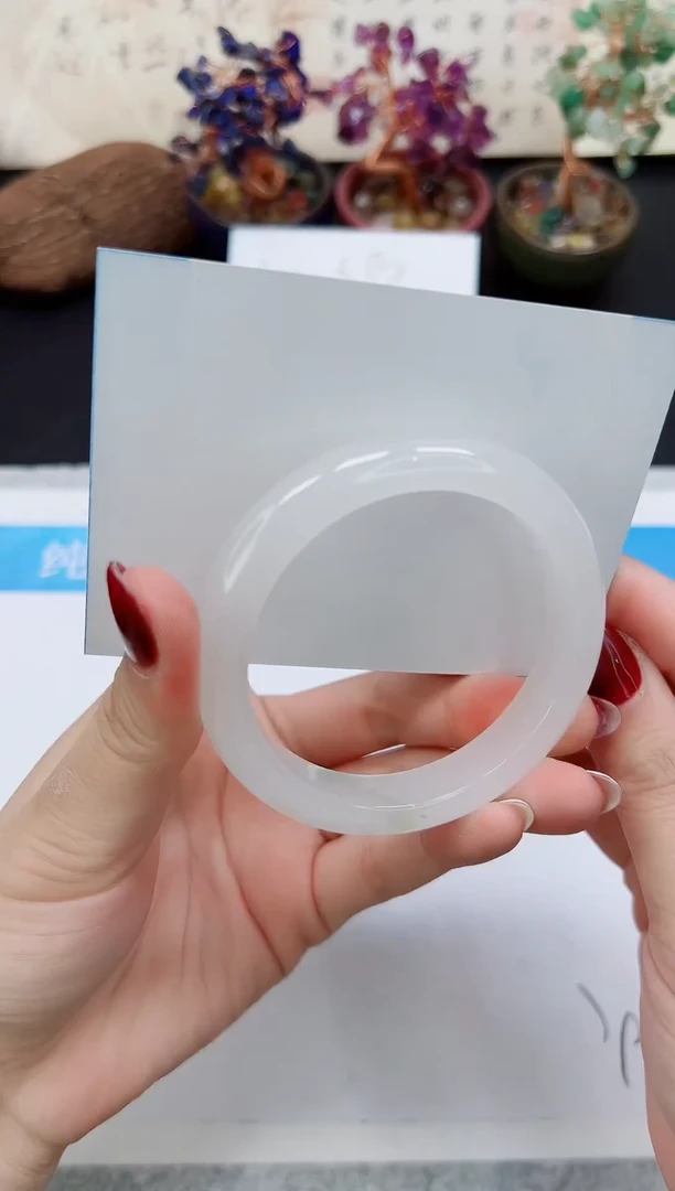 未镶嵌手镯石英质玉A157-53`54`55