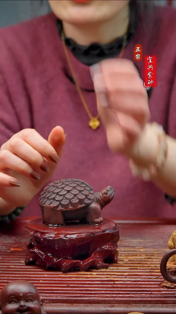 紫砂茶宠宜兴紫砂茶宠摆件