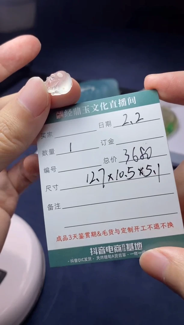 【闪购商品】翡翠颈饰未镶嵌貔貅
