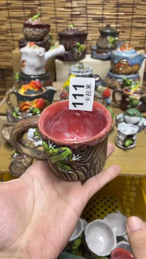 心****！111精美粗陶手工柴烧