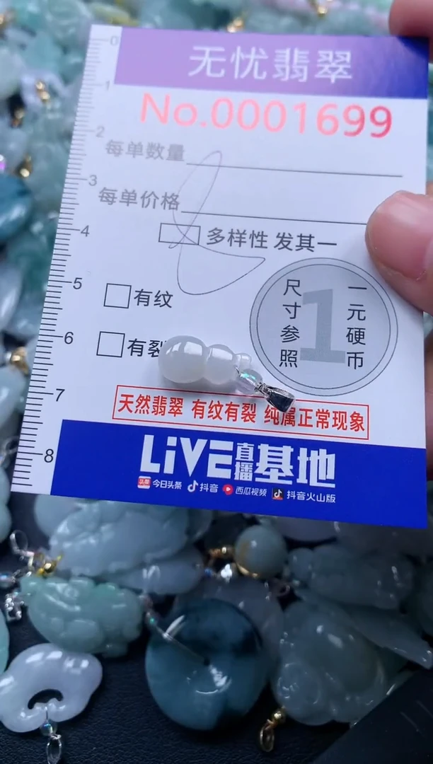 颈饰未镶嵌翡翠1699