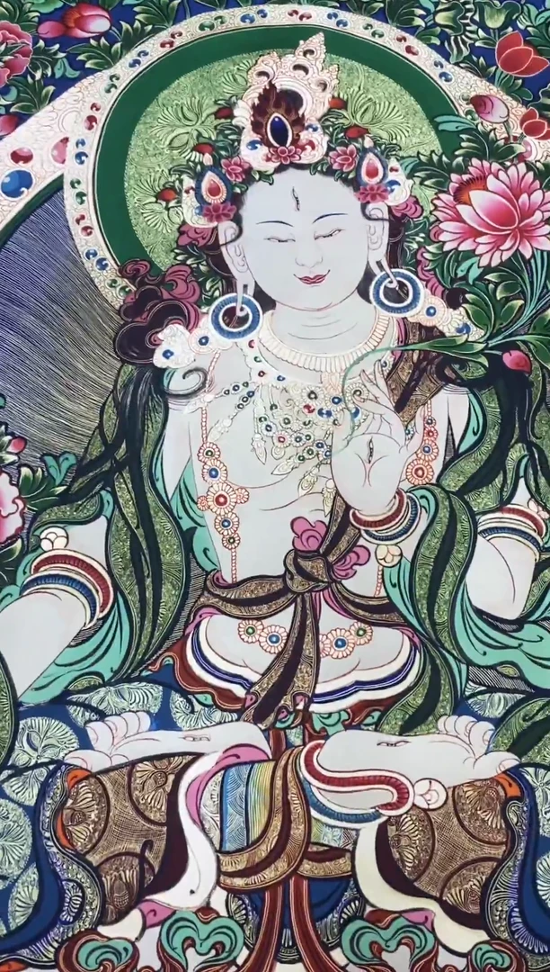 卷轴画精品挂饰 唐卡tk16058