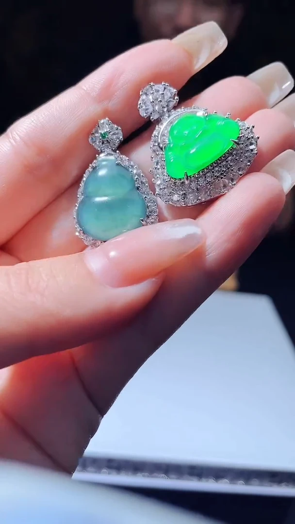 翡翠未镶嵌颈饰L-@@QJJJ061602