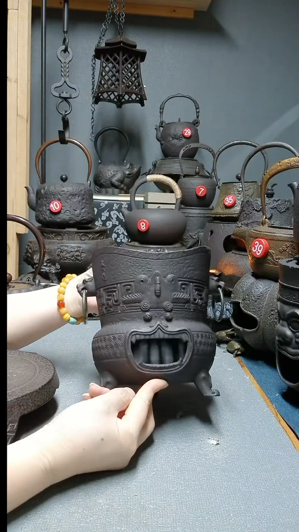 铸铁炭火炉龙兽炉