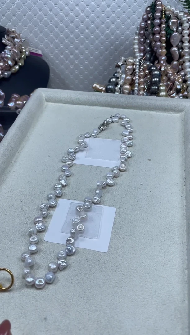 【闪购商品】淡水珍珠项链未镶嵌【纯恬珍珠】