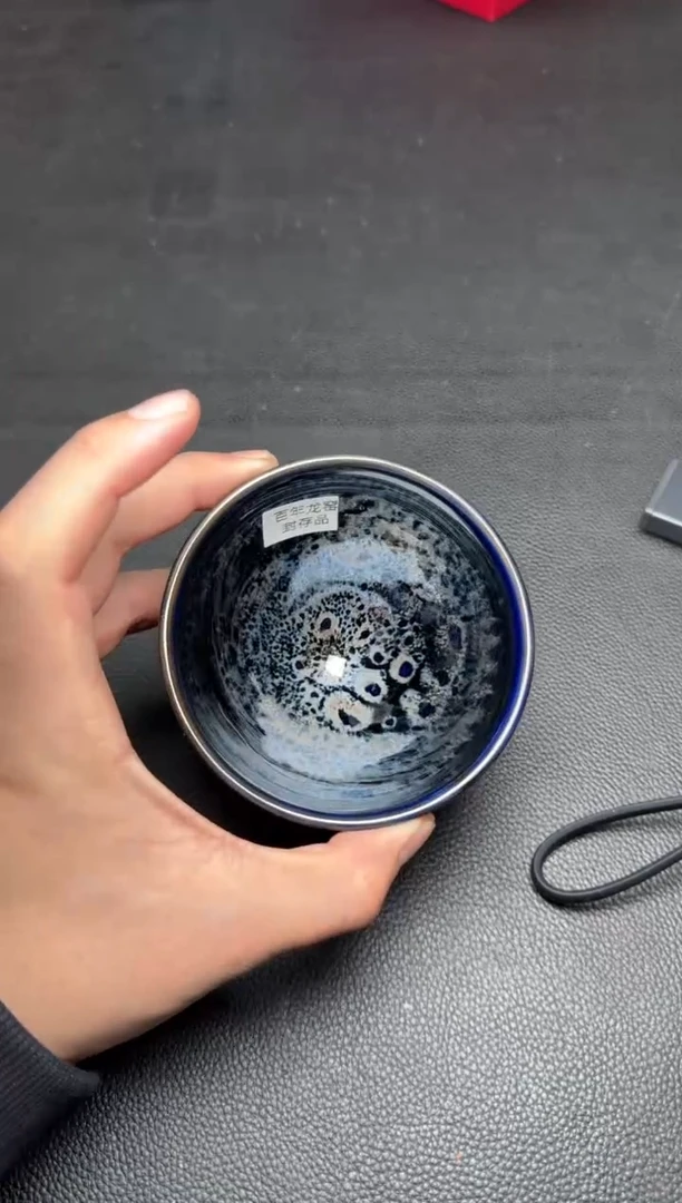 【闪购商品】茶盏建盏故事蔡炳昆柴烧盏34