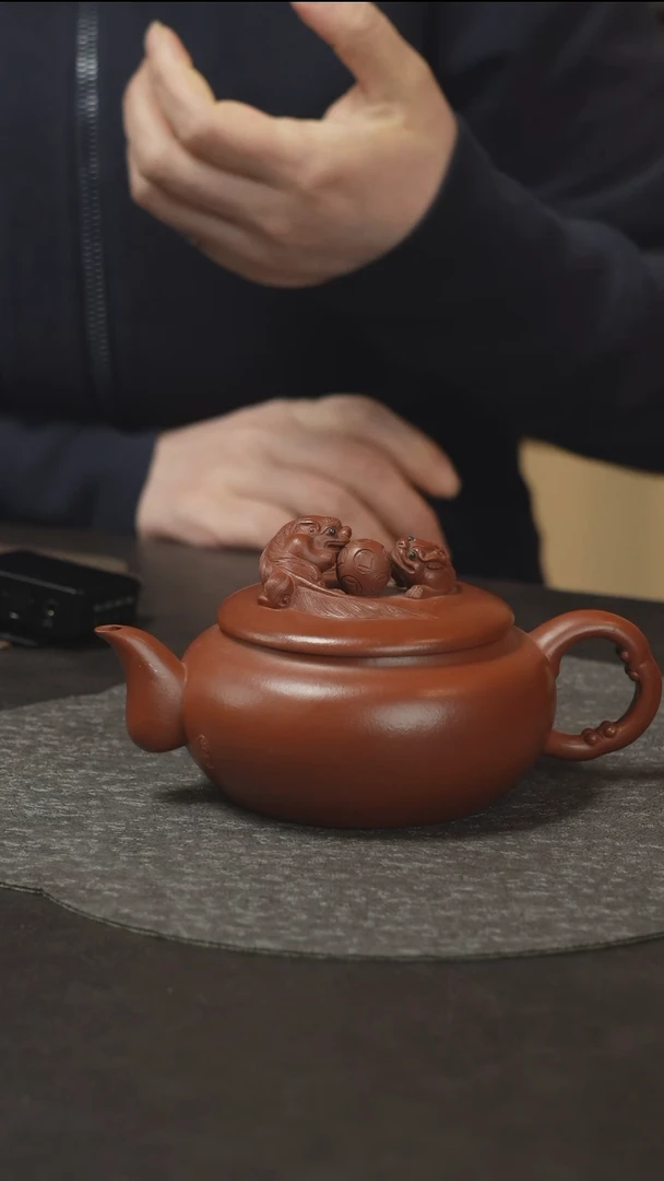【闪购商品】紫砂茶壶朱泥大红袍紫砂壶