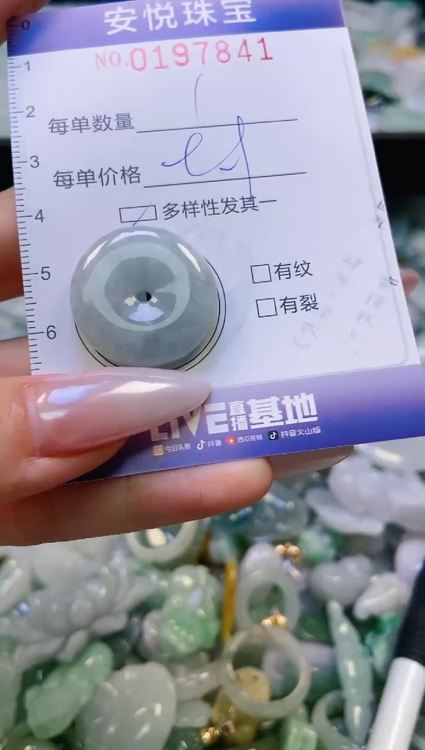 翡翠挂件未镶嵌闪购0197841多样性发其一