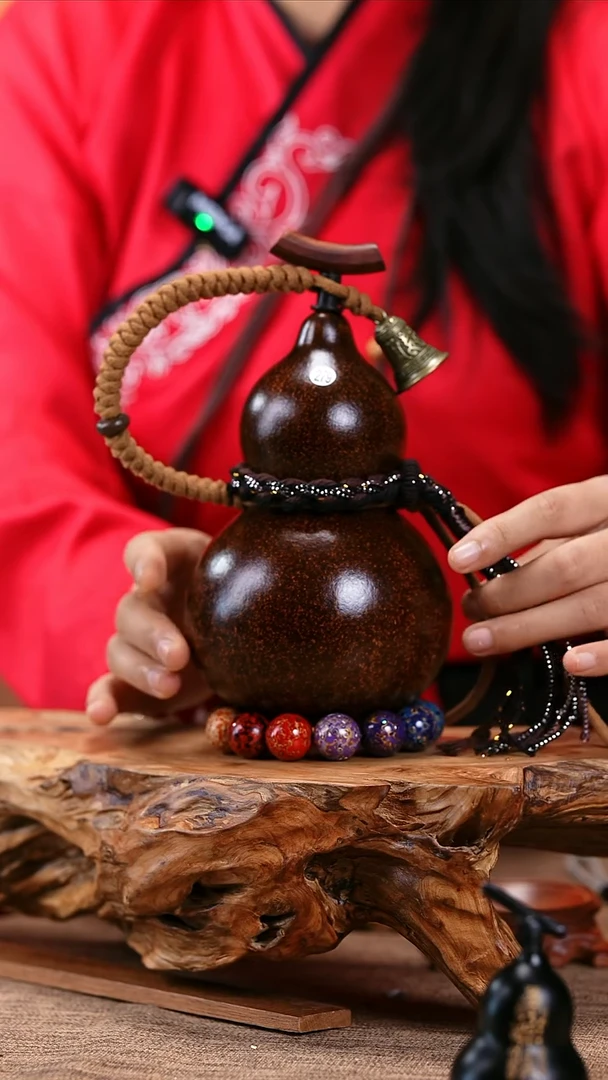 【闪购商品】279—光岳葫天然大漆酒葫芦不含漆珠