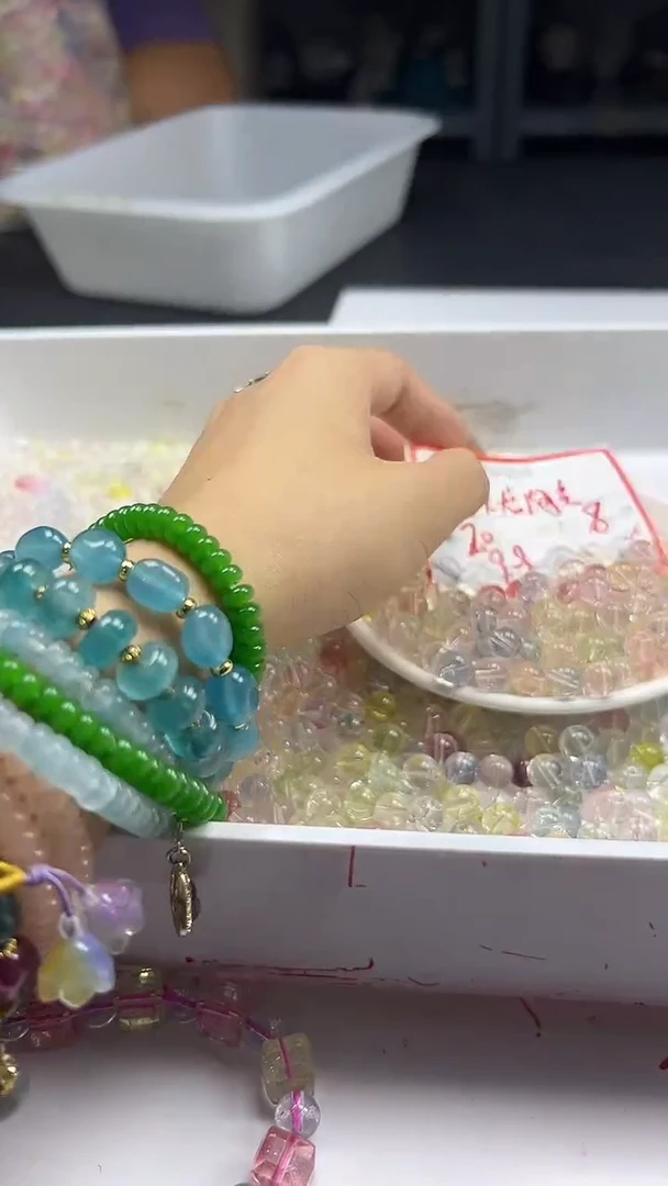 颈饰未镶嵌水晶w2521马卡龙啊赛8mm*20颗