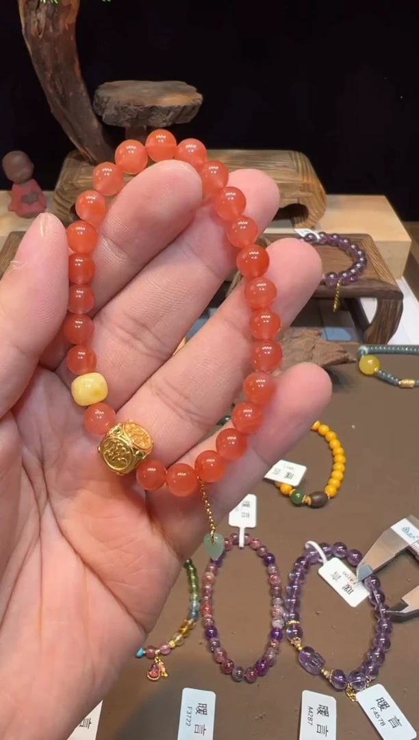 【闪购商品】南红玛瑙手饰未镶嵌手饰@@H2972