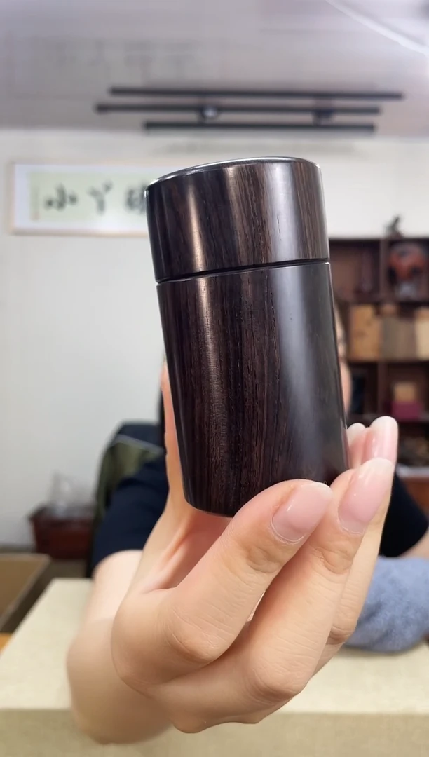 795紫光檀牙签罐子木木木大号