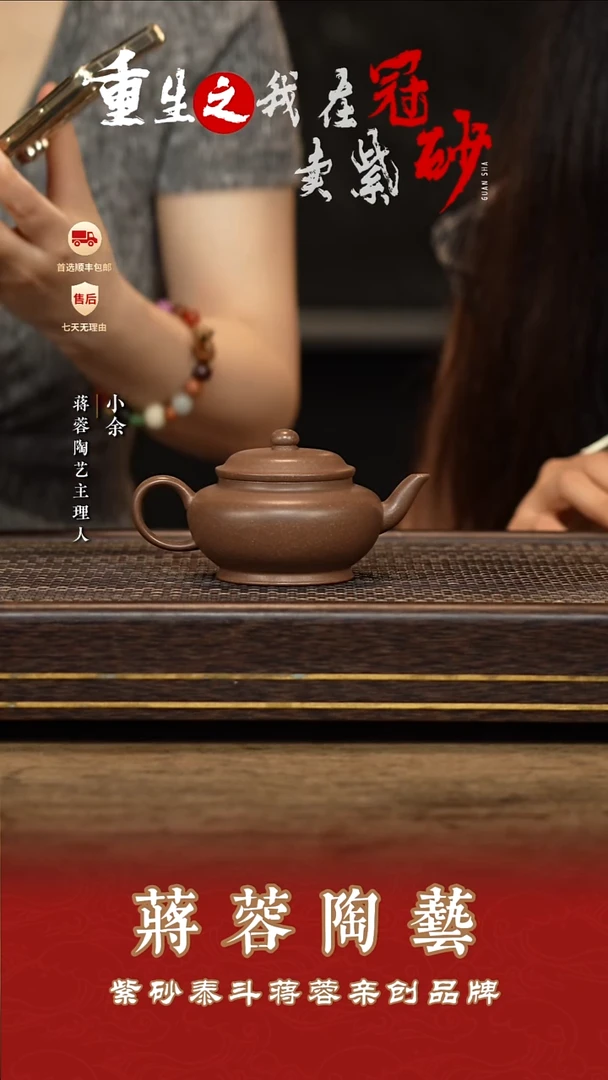 茶壶紫砂蒋蓉陶艺273