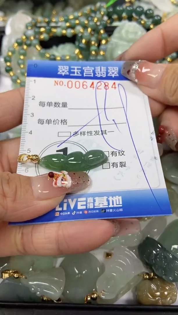 【闪购商品】翡翠颈饰未镶嵌闪购商品0064284多样性发其一