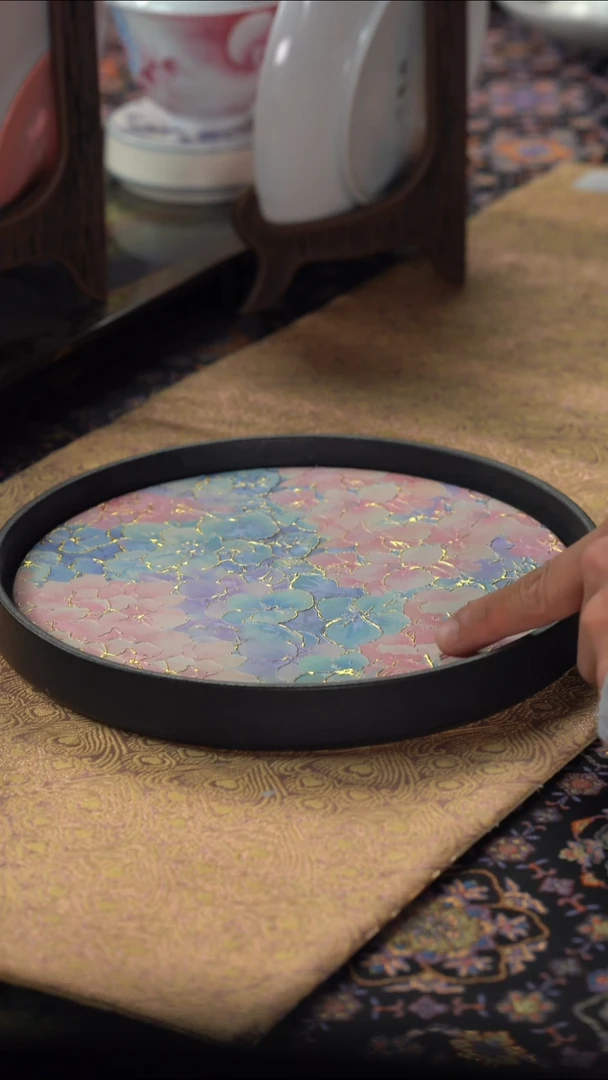 英姐好物分享@@粉色茶盘