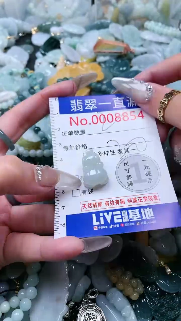 【闪购商品】翡翠吊坠(不含链)未镶嵌8854