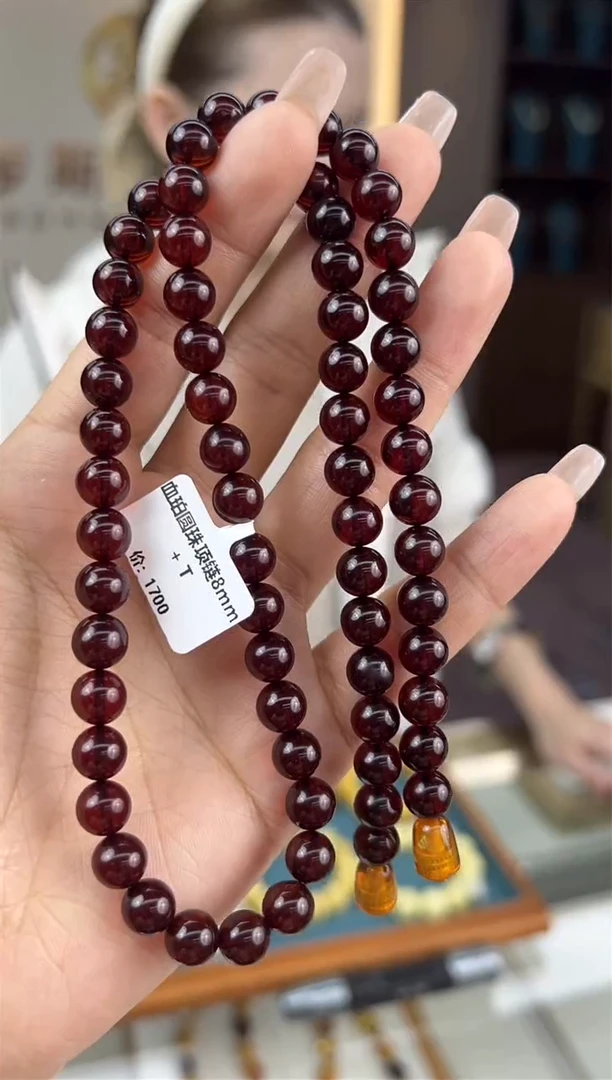 【闪购商品】琥珀颈饰未镶嵌417秒拍号