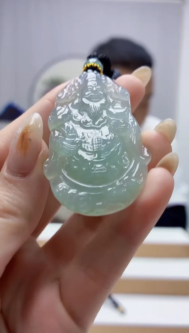 未镶嵌定制翡翠4898jw-毛货挂件84