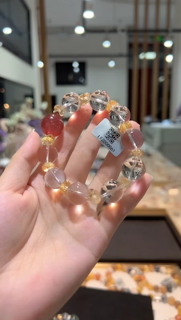 水晶手串未镶嵌手串