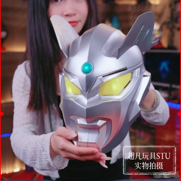 【人气赛罗】高品质超人赛罗面具发光COS大人儿童可带触控灯光