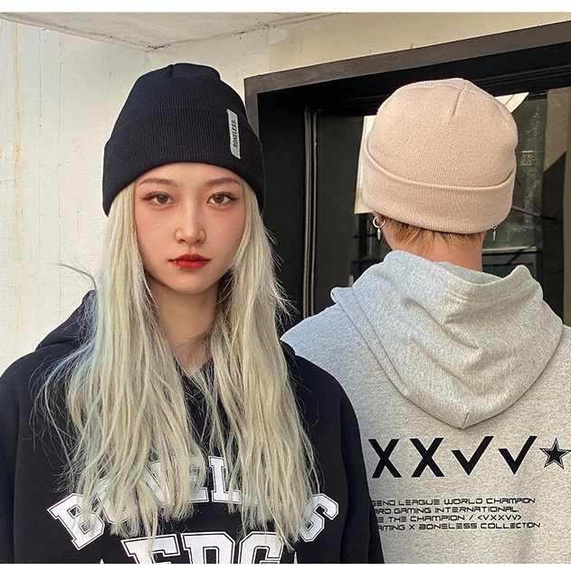 BONELESS绣标冷帽