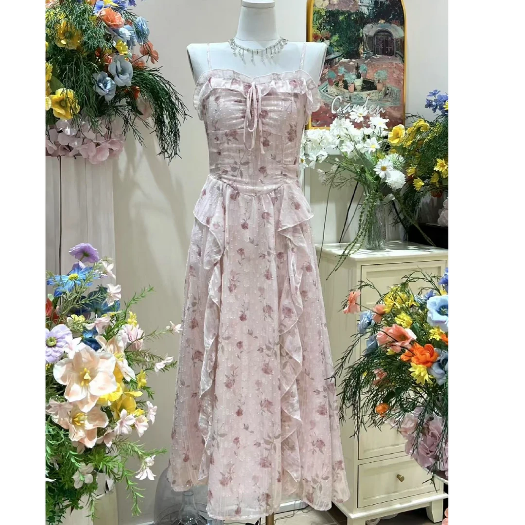 精品女装小碎花连衣裙（扣号在这个链接下单）长裤时尚复古连衣裙