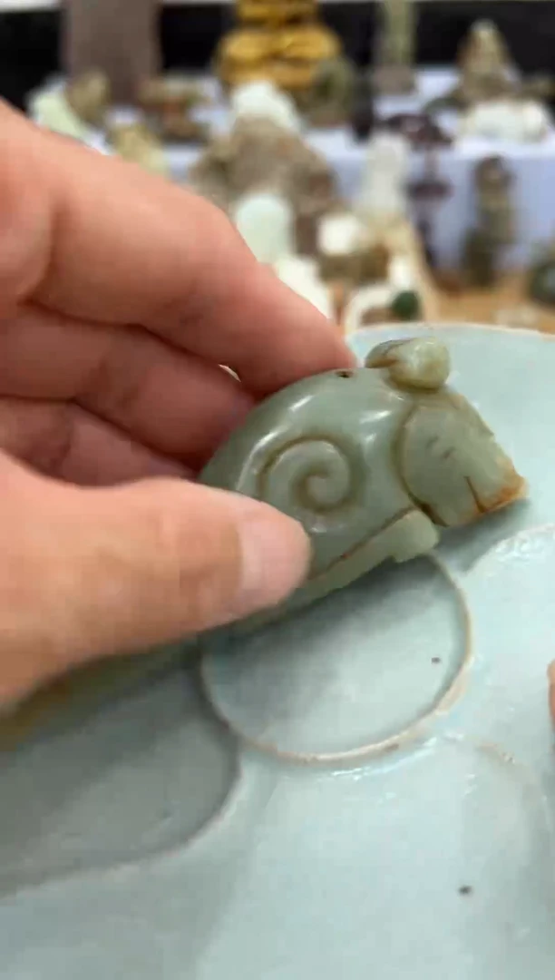 瓷片手工，手绘，陶瓷