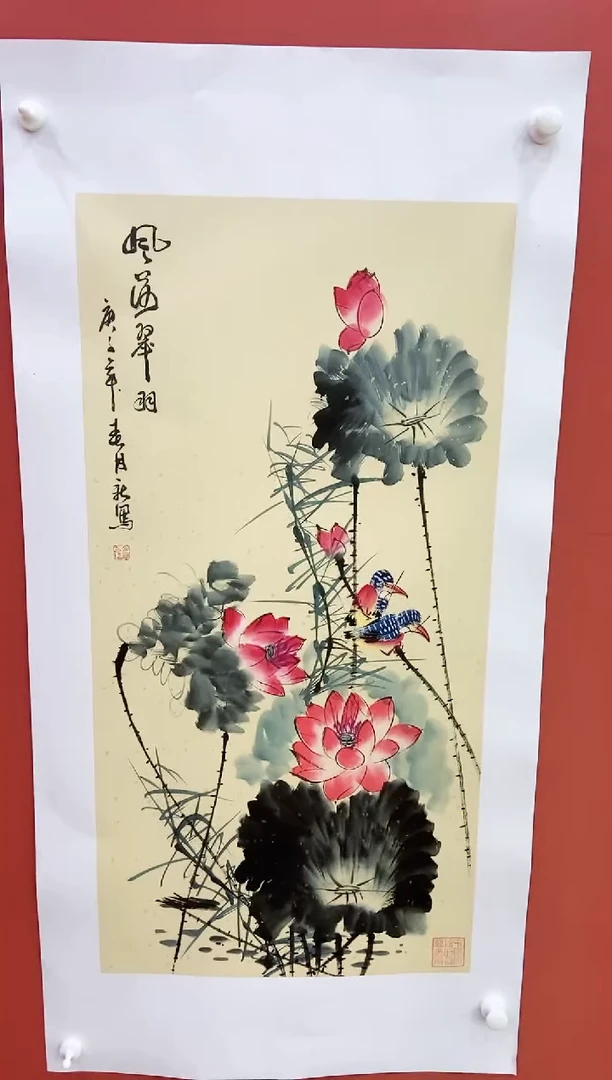 国画王月新国画作品