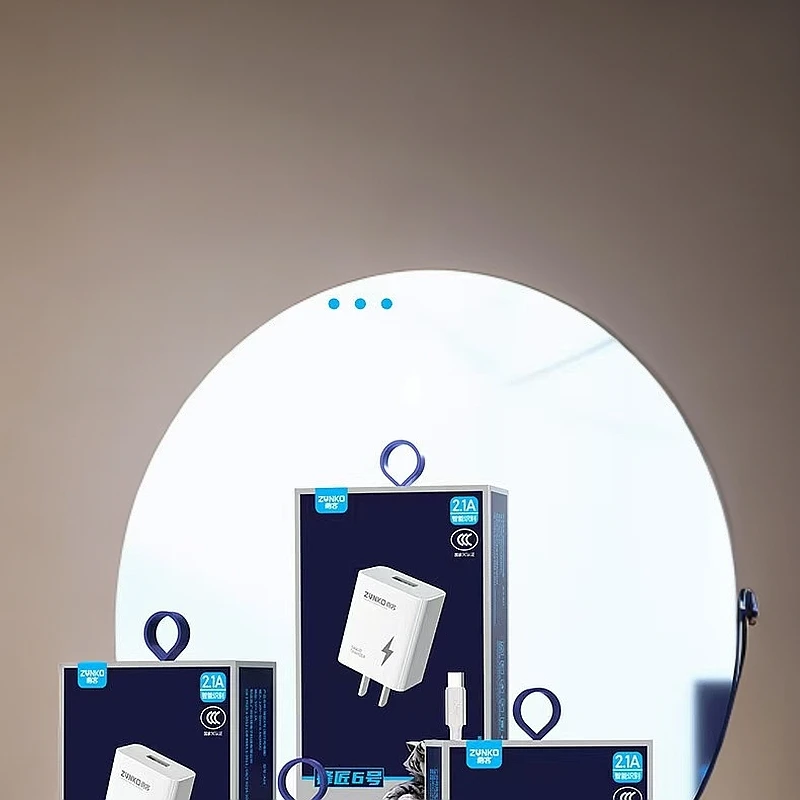 可批发苹果6-14系列ZUNKO尊客锋匠6号 苹果充电套装通用便携登机