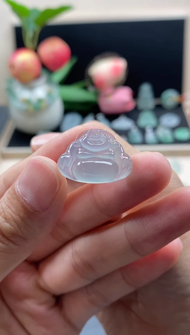 翡翠未镶嵌颈饰翡翠冰种佛公