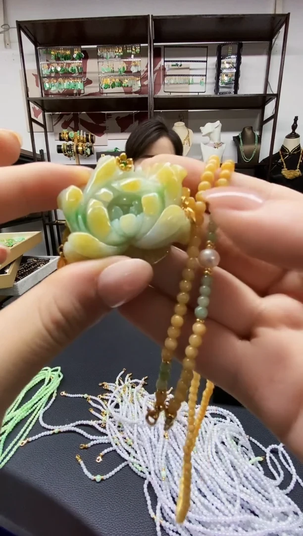 颈饰未镶嵌翡翠翡翠吊坠