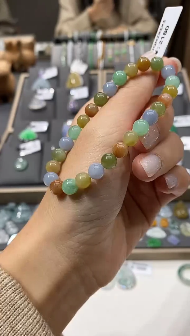 未镶嵌手链翡翠手串