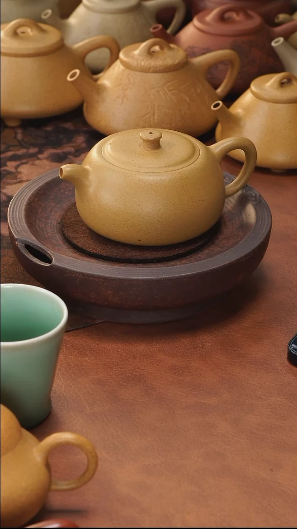 茶壶紫砂诙*段泥，井栏