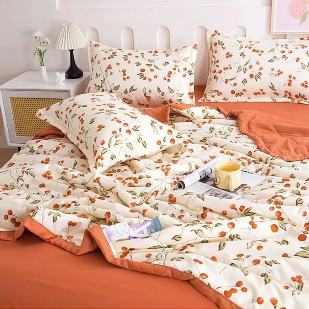 【免费15天试睡】2025新款轻奢印花夏凉被150*200cm空调被夏被