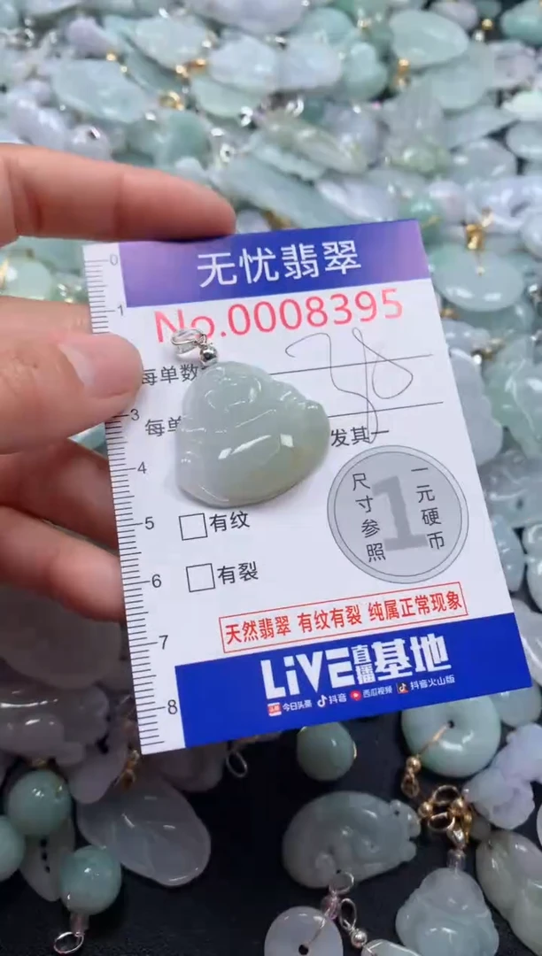 颈饰未镶嵌翡翠8395