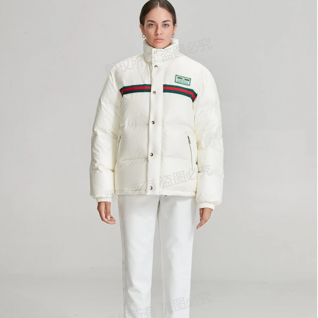 【王子专属】2024新款立领时尚保暖情侣款鹅绒服1316