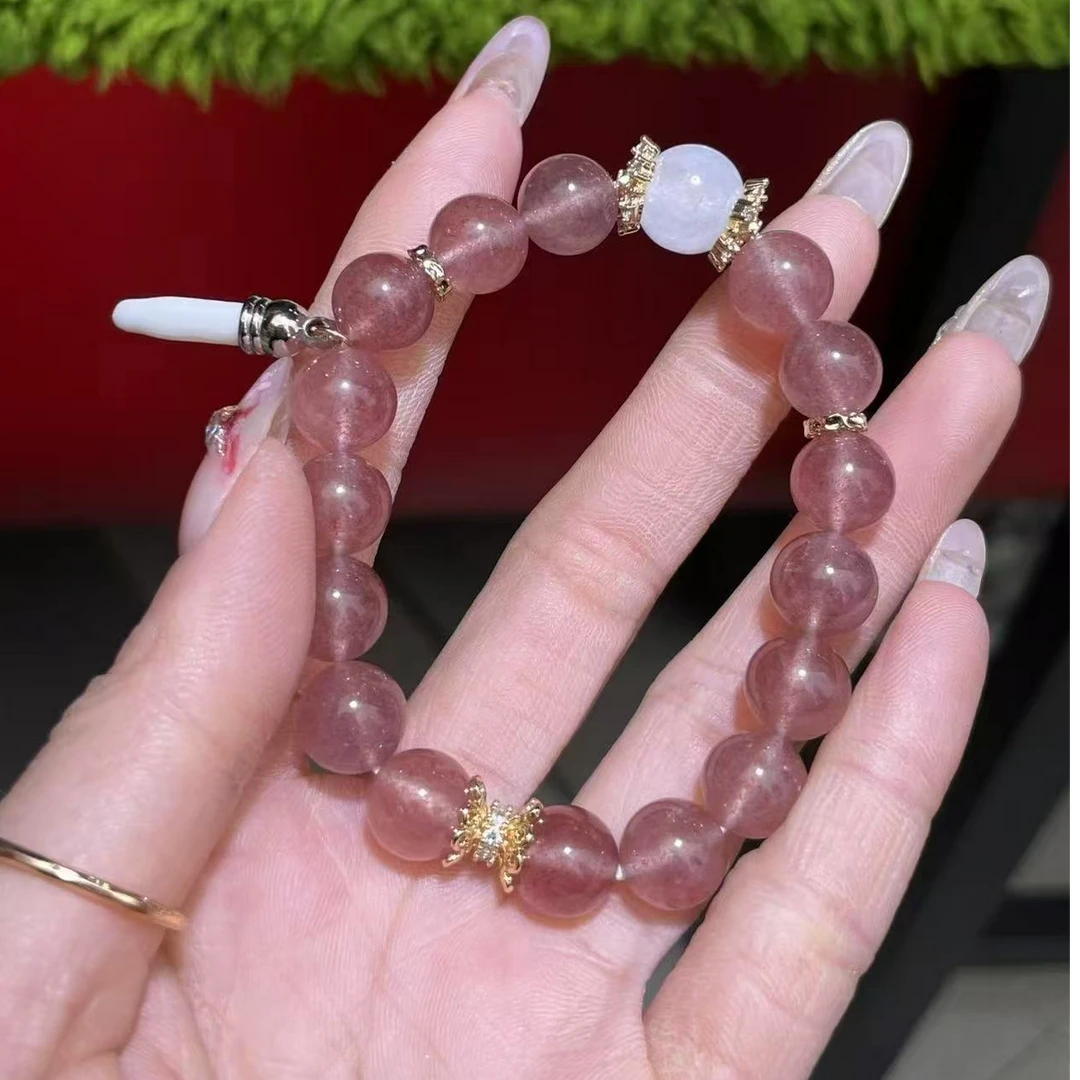 合金手链 水晶鳄鱼牙手链