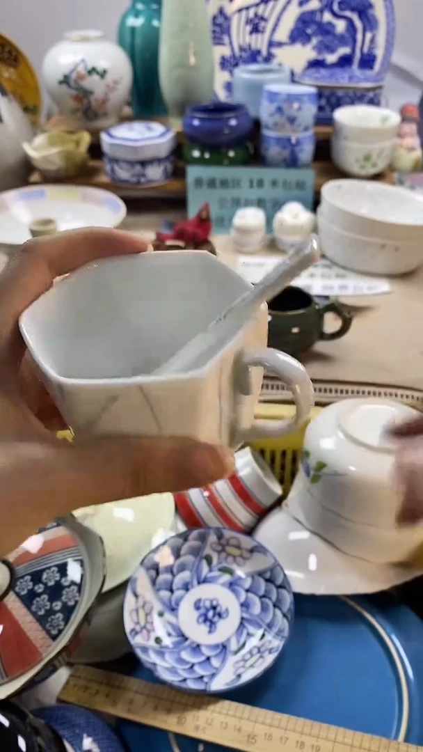 瓷片谢*中古回流瓷器，新号开播，全场放漏。