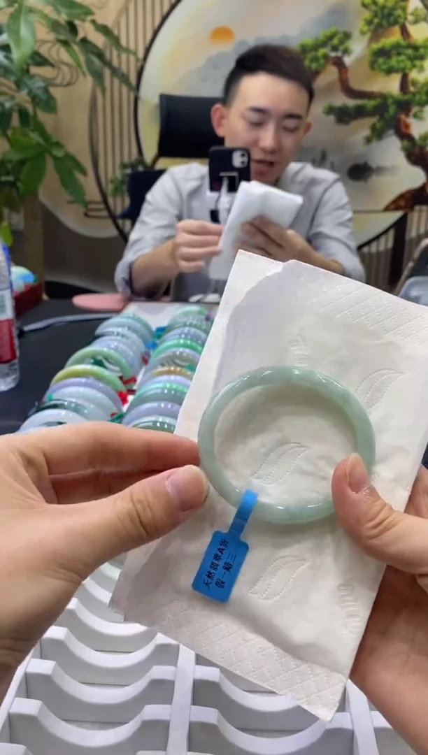 未镶嵌手镯翡翠7405
