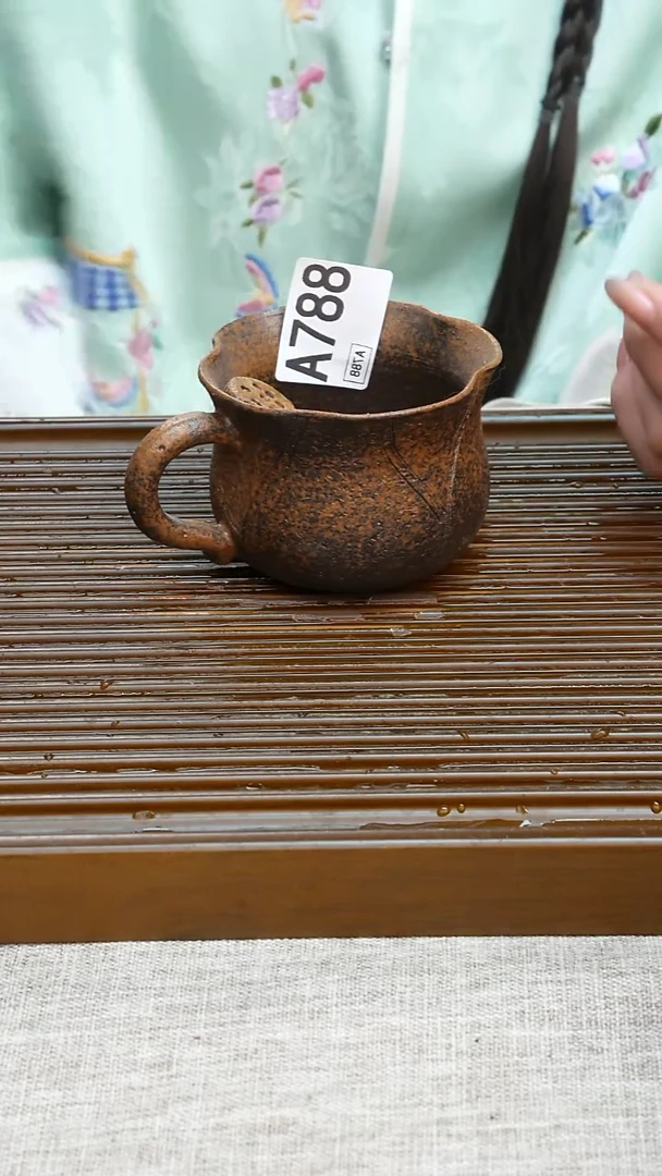 纯手工粗陶每一只不一样