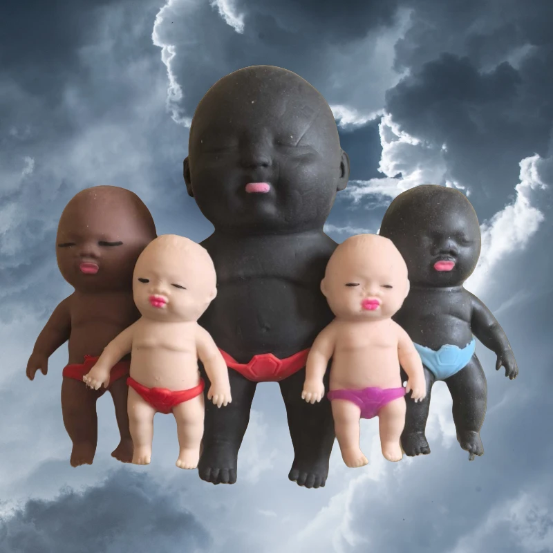 可爱创意解压小娃娃办公室趣味玩具缓解压力丑萌搞怪小玩意