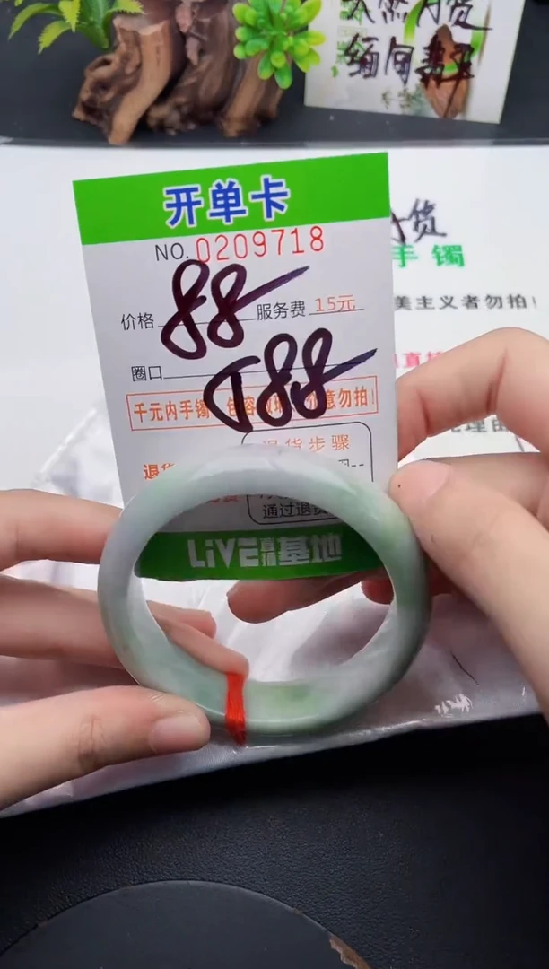 未镶嵌手镯翡翠18天然翡翠A货