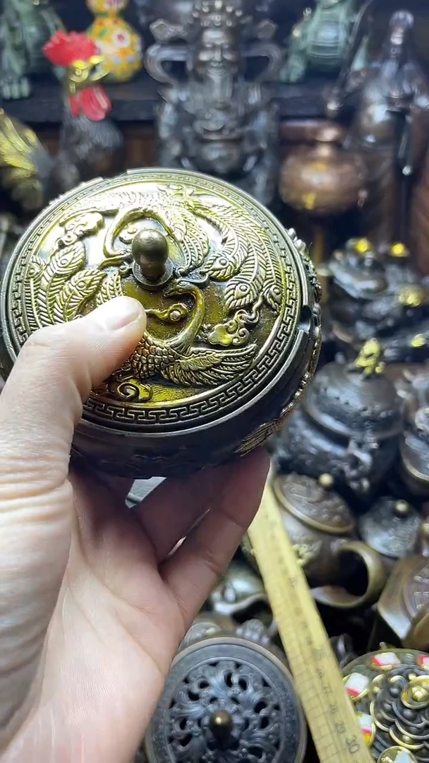 闪购链接，点击下单，有运费险，铜摆件