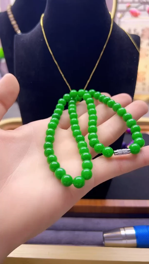 【闪购商品】翡翠颈饰银S925镶嵌X242