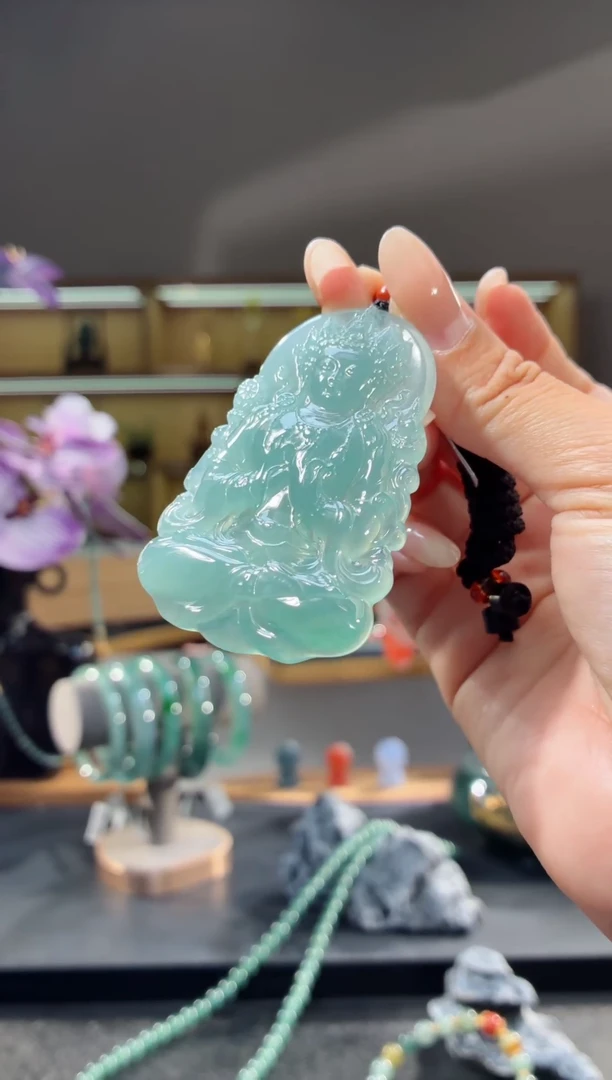 吊坠(不含链)未镶嵌翡翠度母