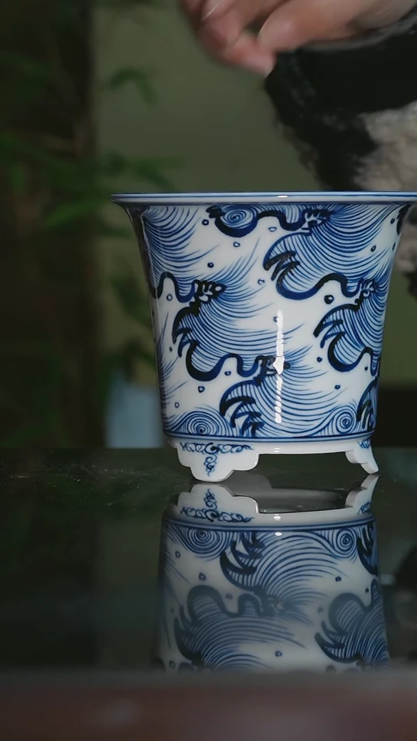 【闪购商品】摆件手工手绘内口11高11.3深